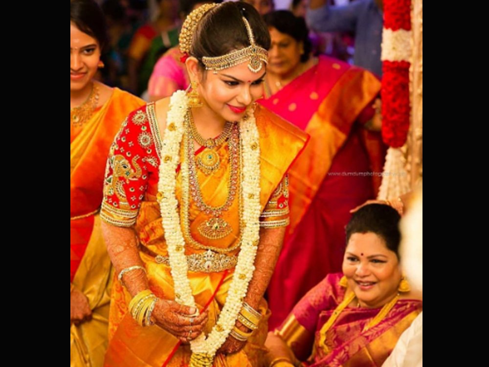 Varamala, Poola dandalu, wedding garlands, Telugu varamala