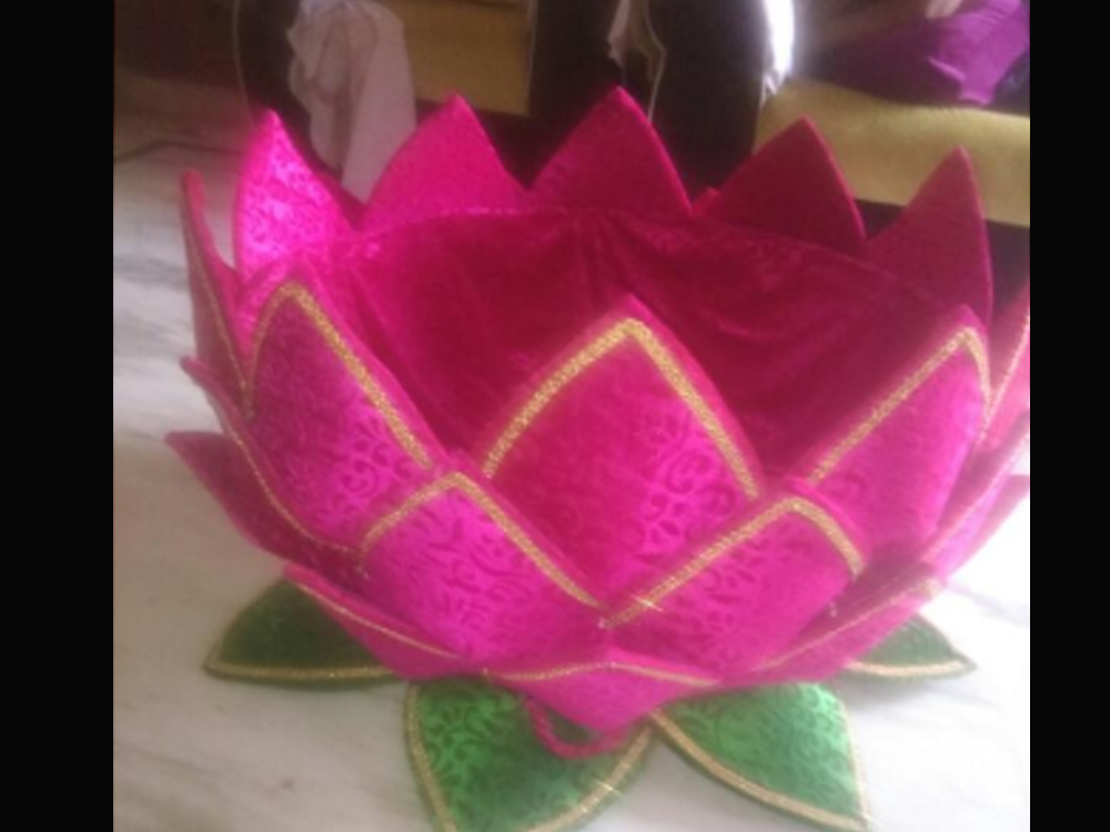 Cane basket for wedding