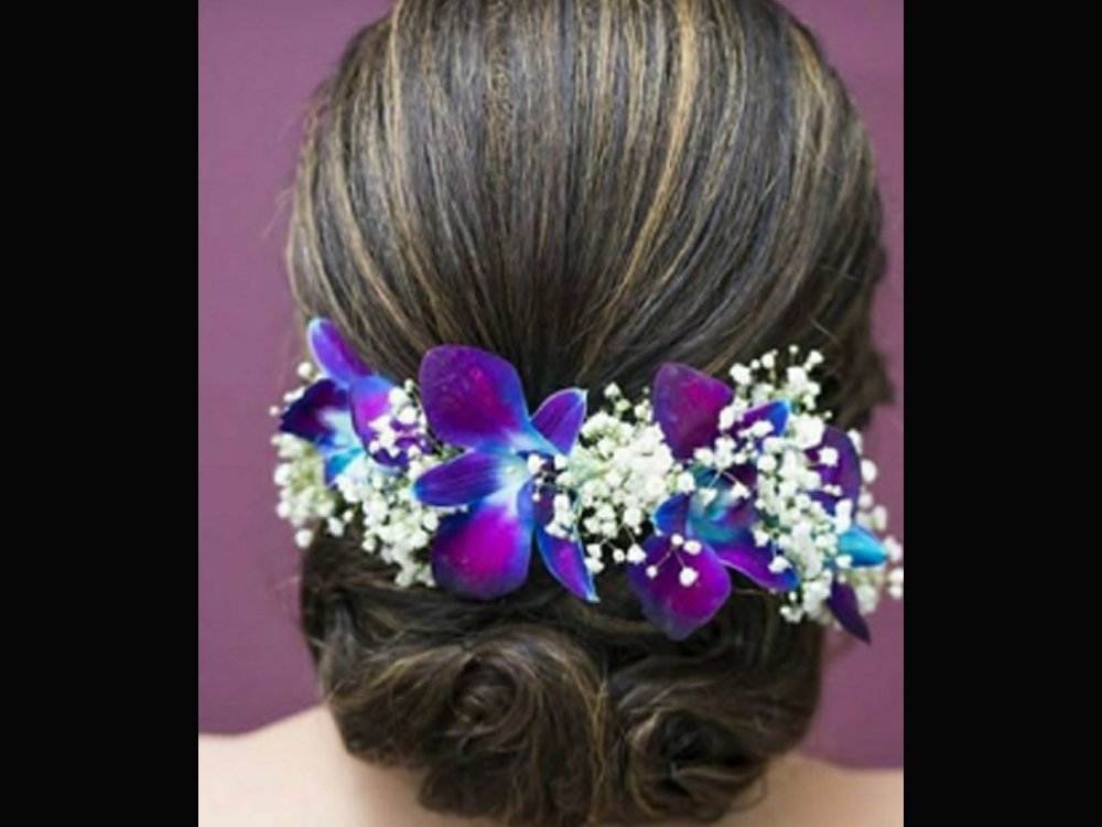 30 Wedding Hairstyles with Flowers