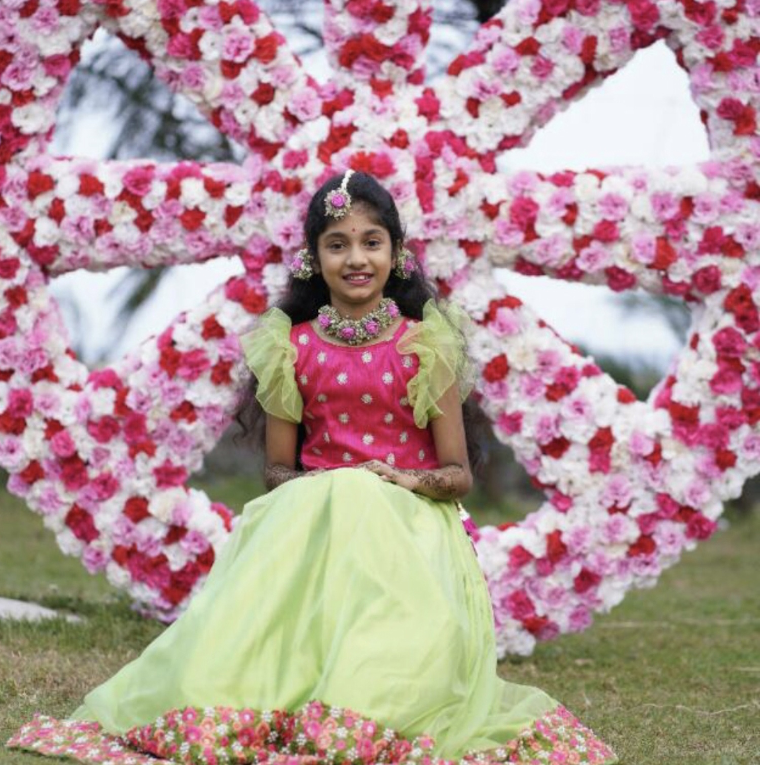 Flower jewellery
