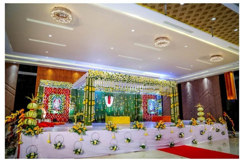 Savvy Decor Selections: Budget-Friendly South Indian Wedding