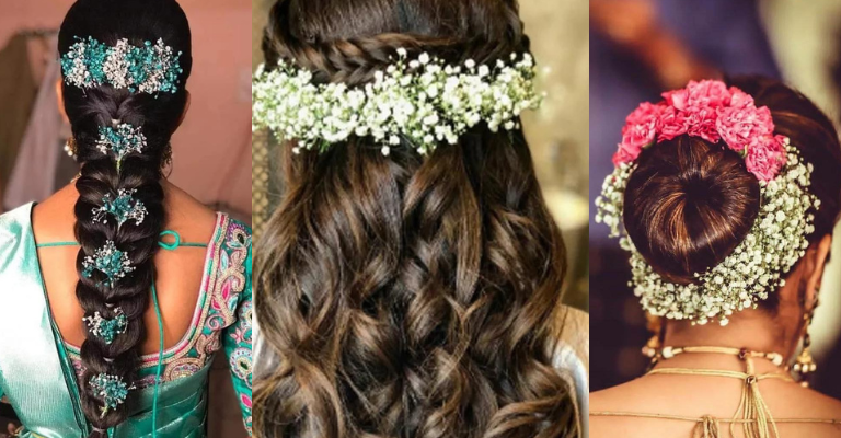 Jasmine Flower Bridal Hair Pins, Wedding Hair, Bridal Hair, Hair stick –  Acute Designs