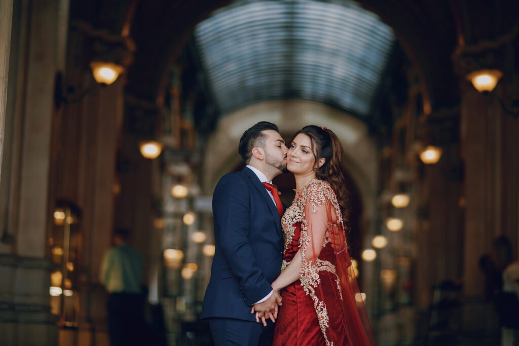 Romantic Palatial Photoshoot: South Indian Pre-Wedding Shoot