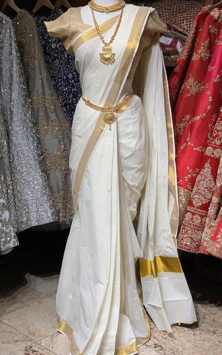 Mundum Neryathum: South Indian Bridal Drapes