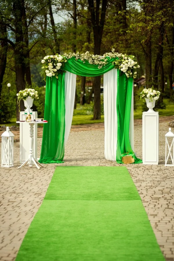 South Indian Wedding Themes - Eco-Friendly Green Wedding Theme