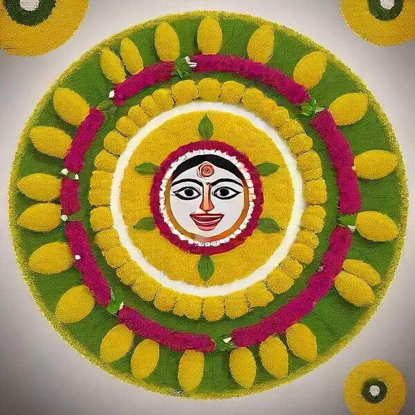 Traditional Wedding Rangoli Designs