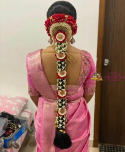 Royal Poolajada Styles from Historical Indian Weddings - Orchid Enriched Jada