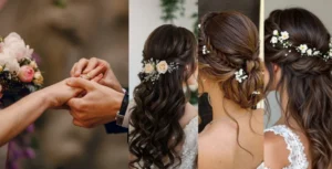 Engagement Hairstyle for Bride