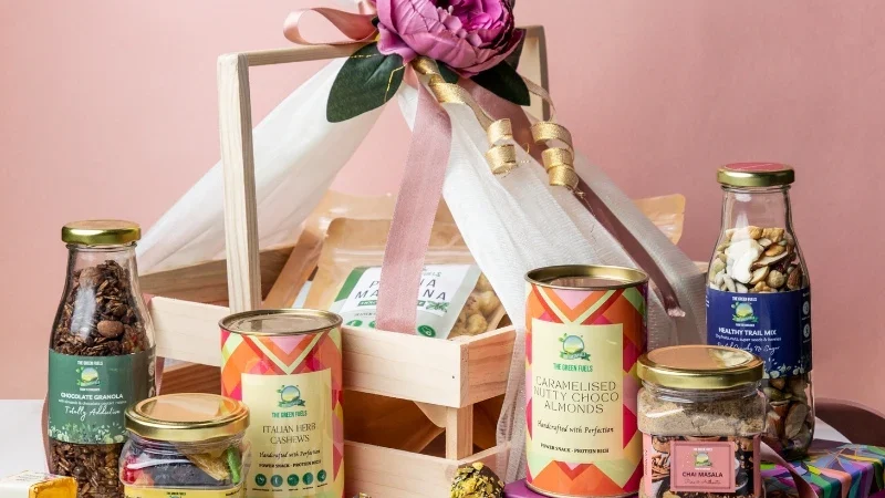 Wedding Gift Packing Idea - Luxury Hamper Basket with Personal Touch