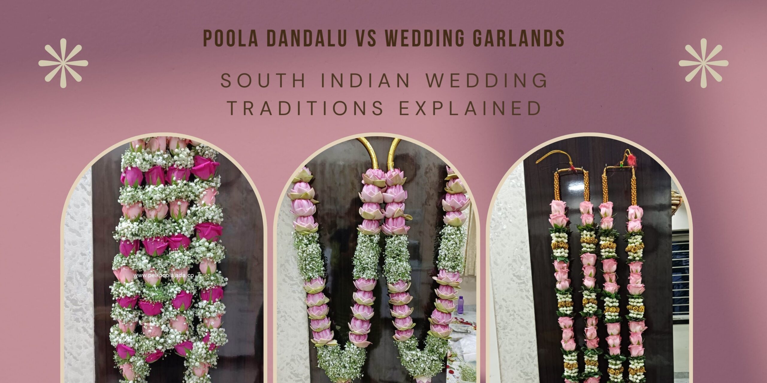 Poola Dandalu vs Wedding Garlands