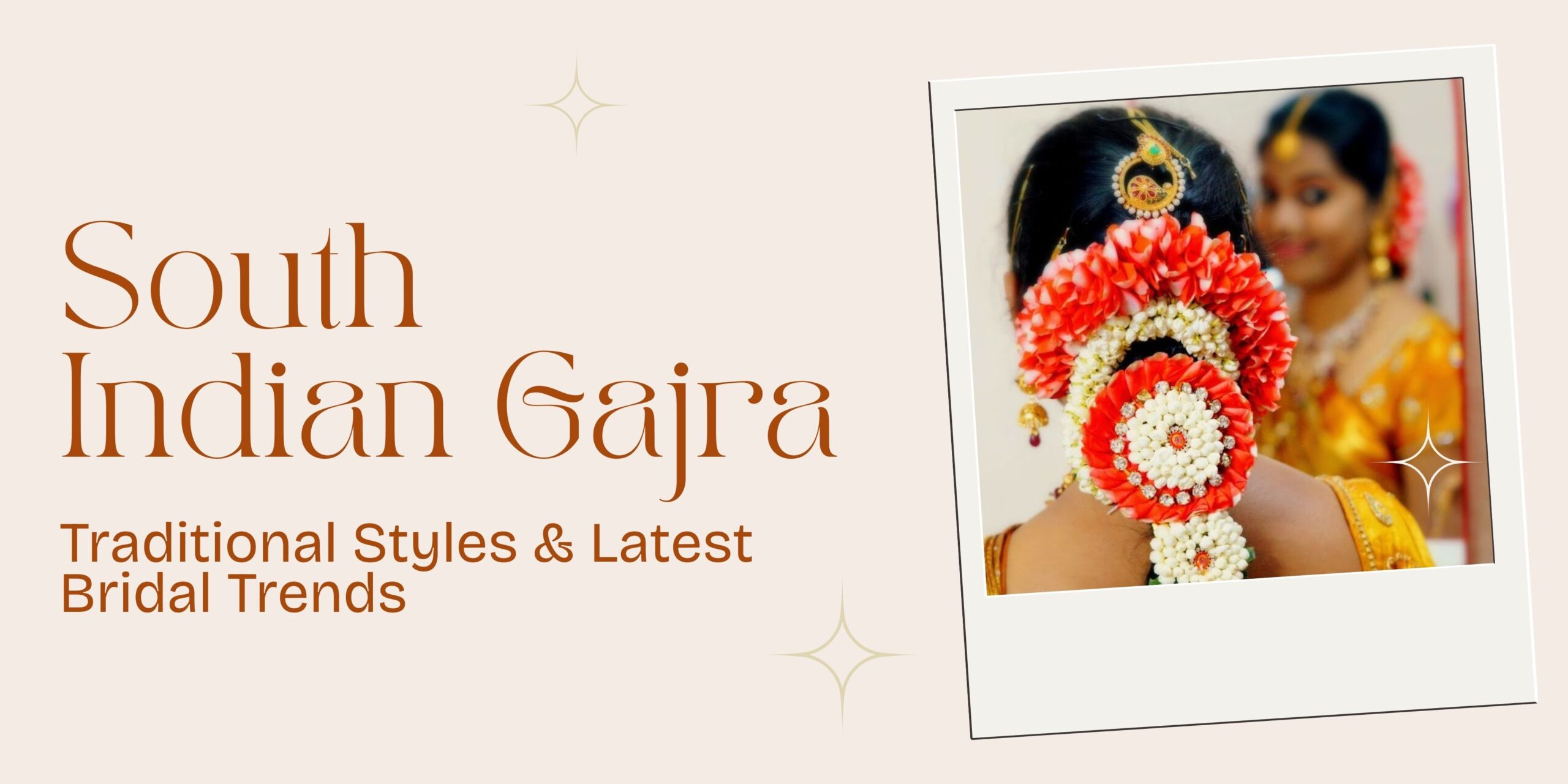 south indian gajra styles